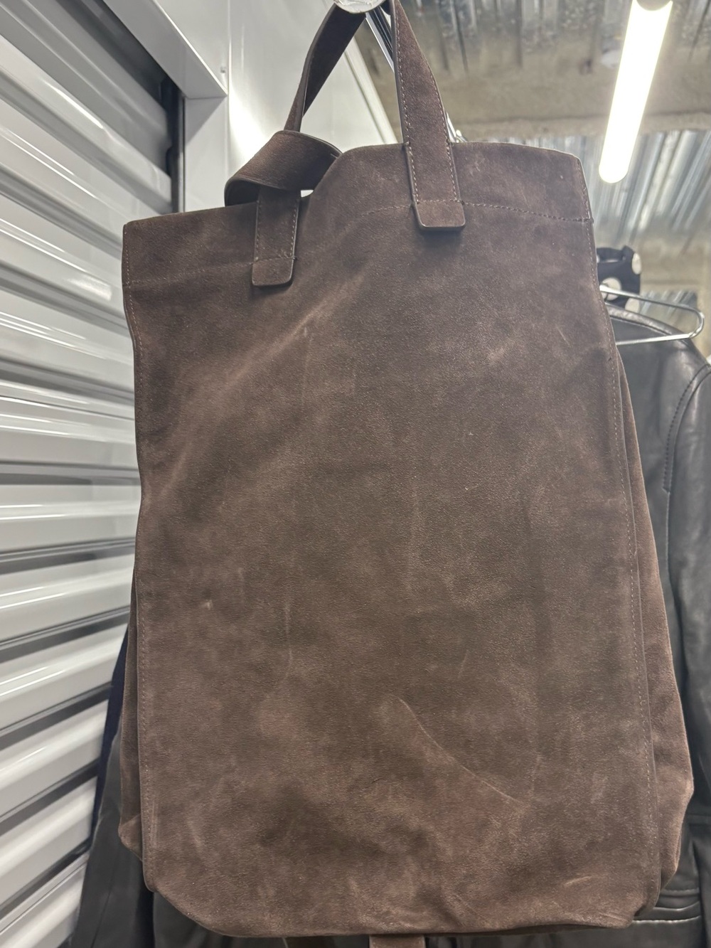 Zara leather backpack - Picture 4 of 5